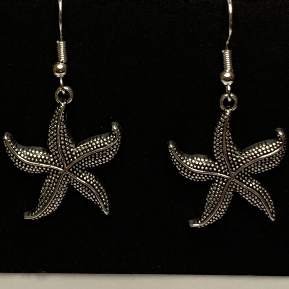 Starfish Earring, Starfish Jewelry, Gift Idea, Nautical Earring, Beach Earring
